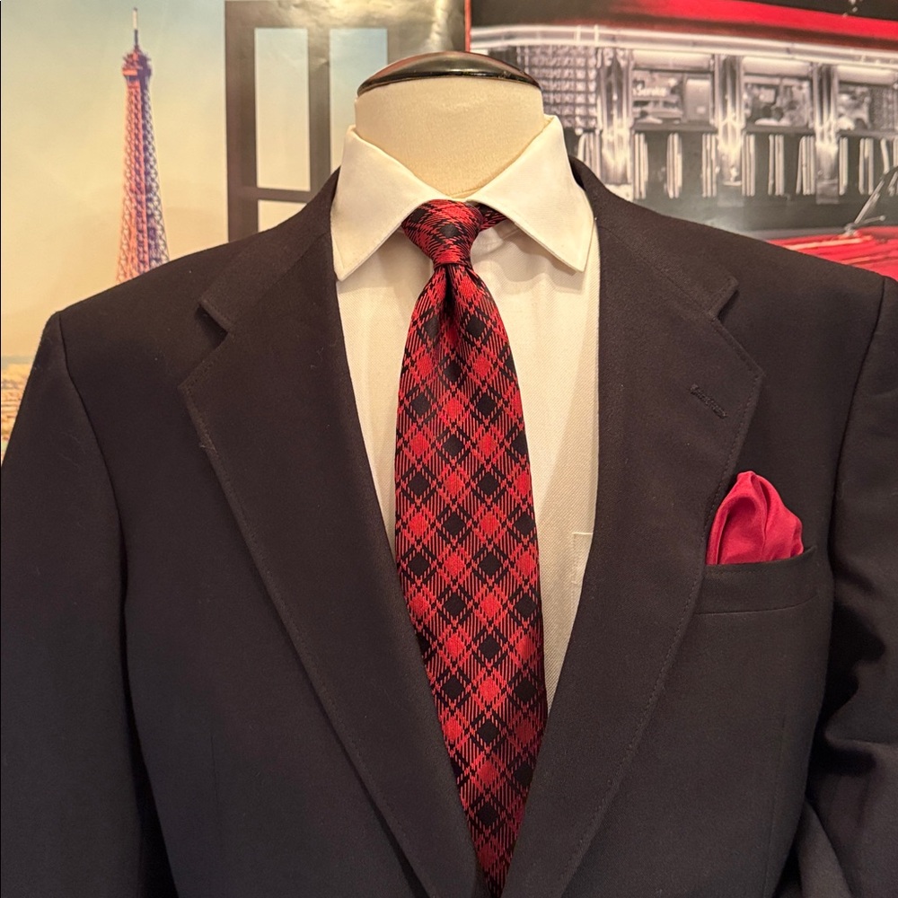 David Taylor Black Blazer